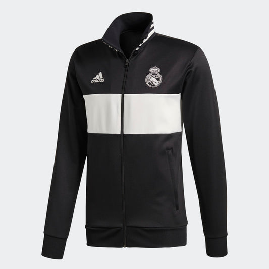ADIDAS REAL MADRID CHAMARRA DE PISTA 3 RAYAS 2018/19 1