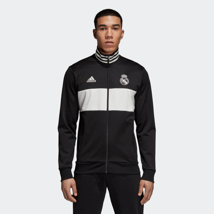 ADIDAS REAL MADRID CHAMARRA DE PISTA 3 RAYAS 2018/19 6
