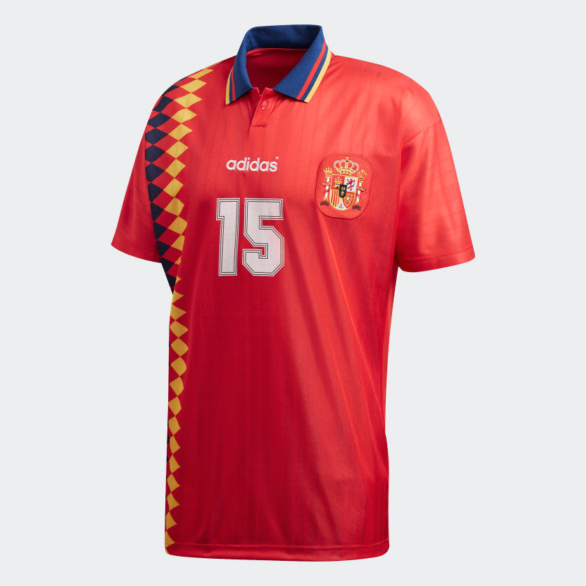 ADIDAS ORIGINALS ESPAÑA JERSEY DE CASA COPA MUNDIAL FIFA 1994 2