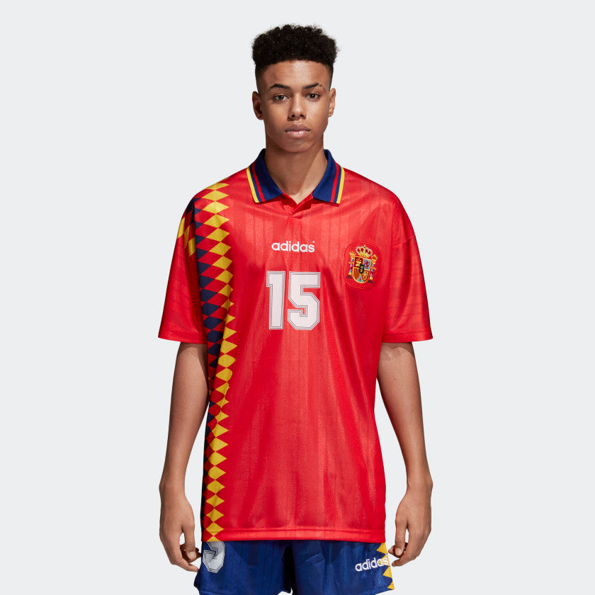 ADIDAS ORIGINALS ESPAÑA JERSEY DE CASA COPA MUNDIAL FIFA 1994 4