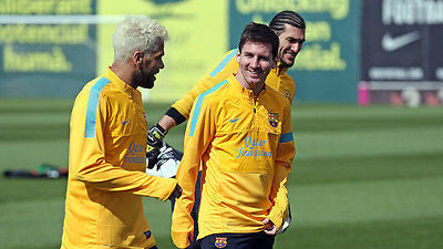 NIKE FC BARCELONA JERSEY DE ENTRENAMIENTO Dorado Universitario 5