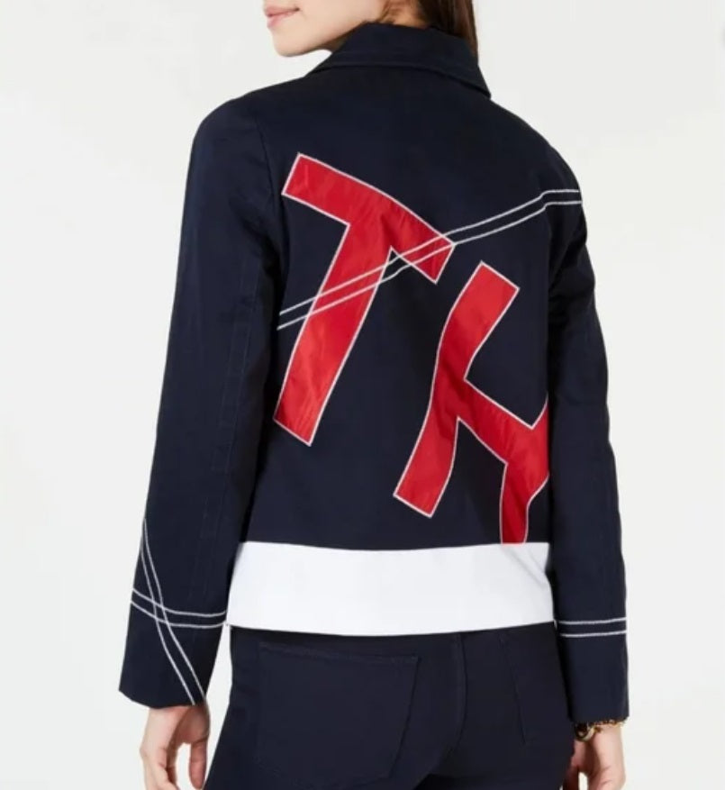TOMMY HILFIGER CHAMARRA COLORBLOCKED CON LOGO PARA MUJER 2