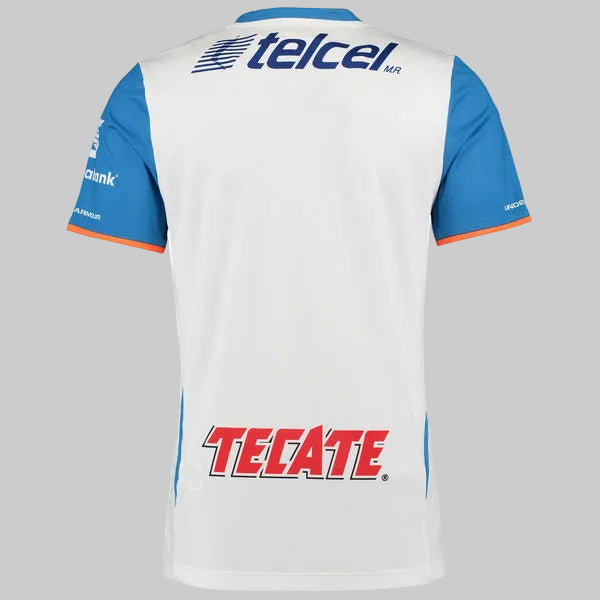 Vista posterior del jersey de visita UA Under Armour Cruz Azul 2015/16 (Ref. 1272315 100) en la Historical Archive Boutique de Futbol90MX