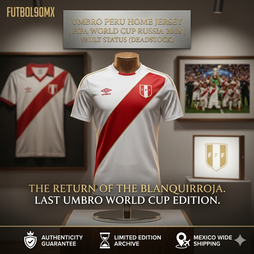 UMBRO PERU JERSEY DE CASA COPA MUNDIAL FIFA 2018 7