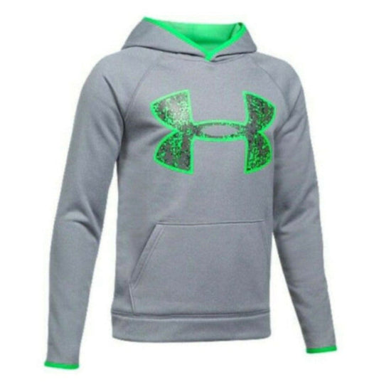 UNDER ARMOUR AF SUDADERA LOGO CON GORRA PARA NIÑOS Gris 1