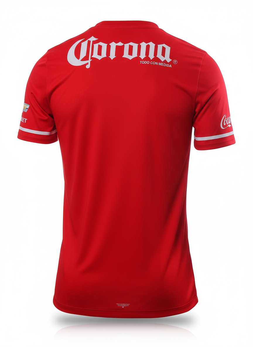 UNDER ARMOUR CLUB DEPORTIVO TOLUCA JERSEY DE CASA 2015/16 3