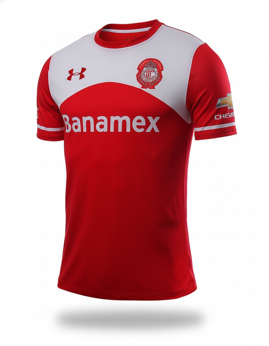 UNDER ARMOUR CLUB DEPORTIVO TOLUCA JERSEY DE CASA 2015/16 4