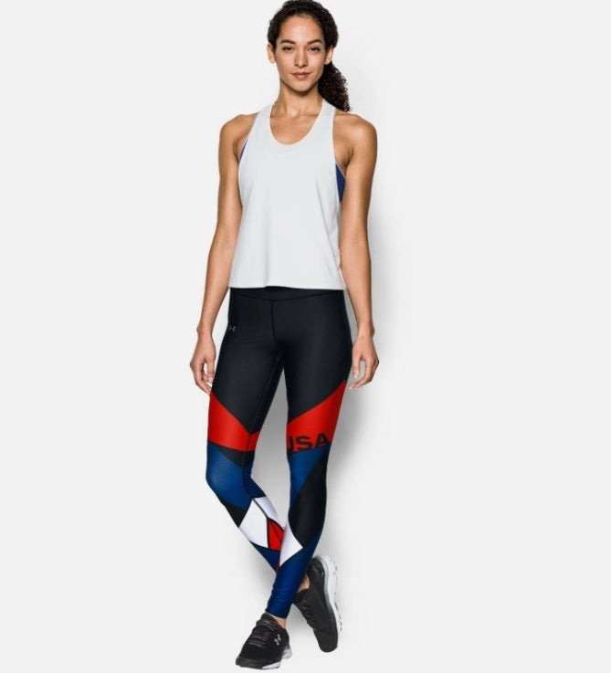 UNDER ARMOUR HEATGEAR LEGGINGS USA PARA MUJER Negro 5