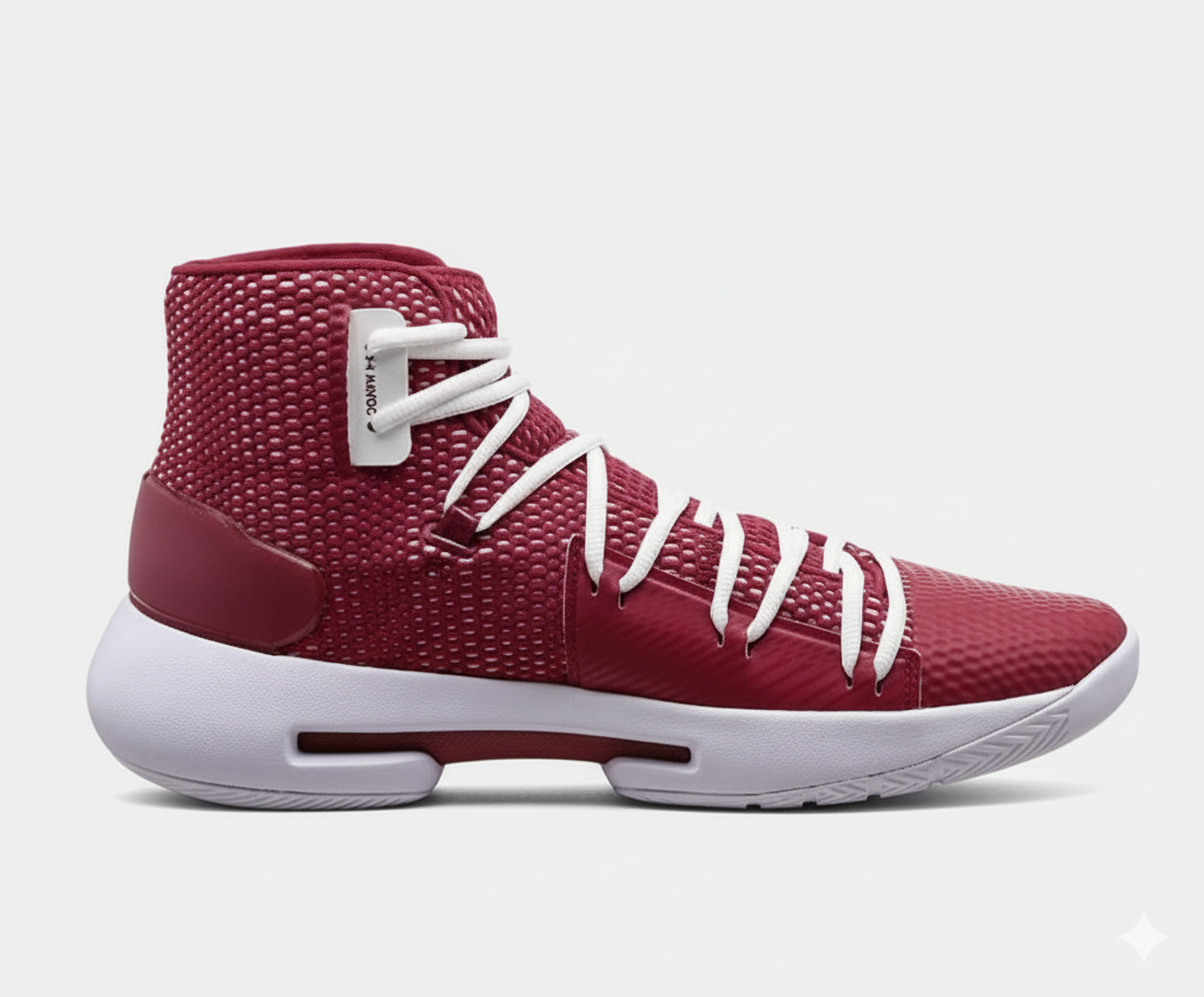 UNDER ARMOUR HOVR HAVOC HIGH ZAPATOS DE BASKETBALL Rojo 3