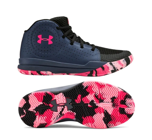 UNDER ARMOUR JET ZAPATOS DE BASKETBALL PARA NIÑO Reverse Gray 1