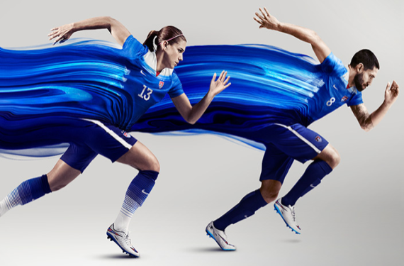 NIKE USA USWNT JERSEY DE VISITA PARA NIÑOS 2015/16 5