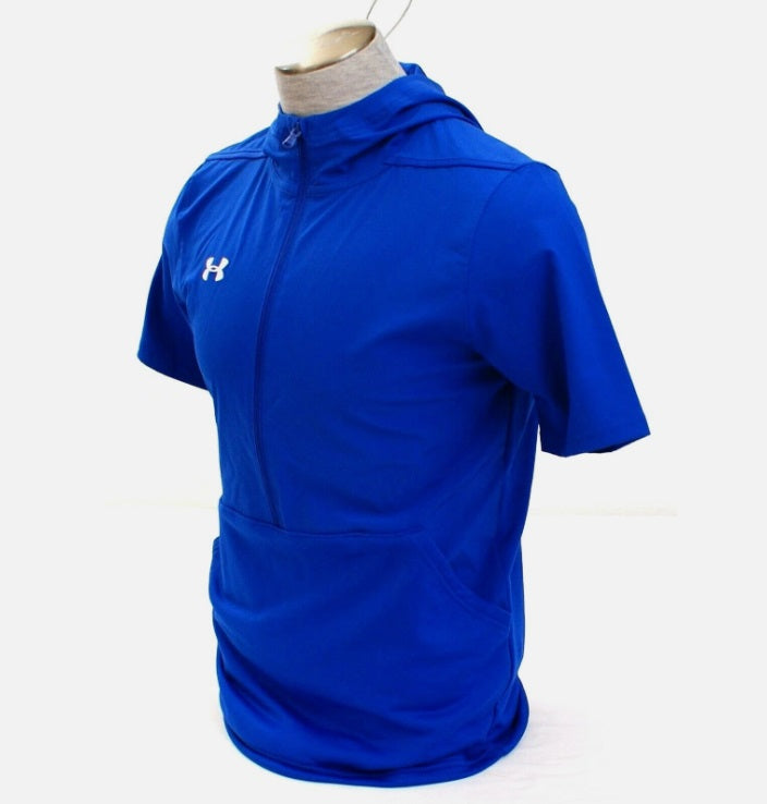 UNDER ARMOUR EVO CHAMARRA CAGE DE MANGA CORTA Azul Royal 3