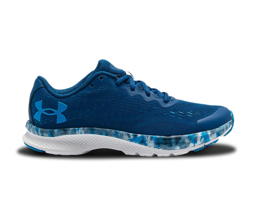 UNDER ARMOUR GS CHARGED BANDIT 6 CAMO SOLE ZAPATOS DE CORRER PARA NIÑOS 3