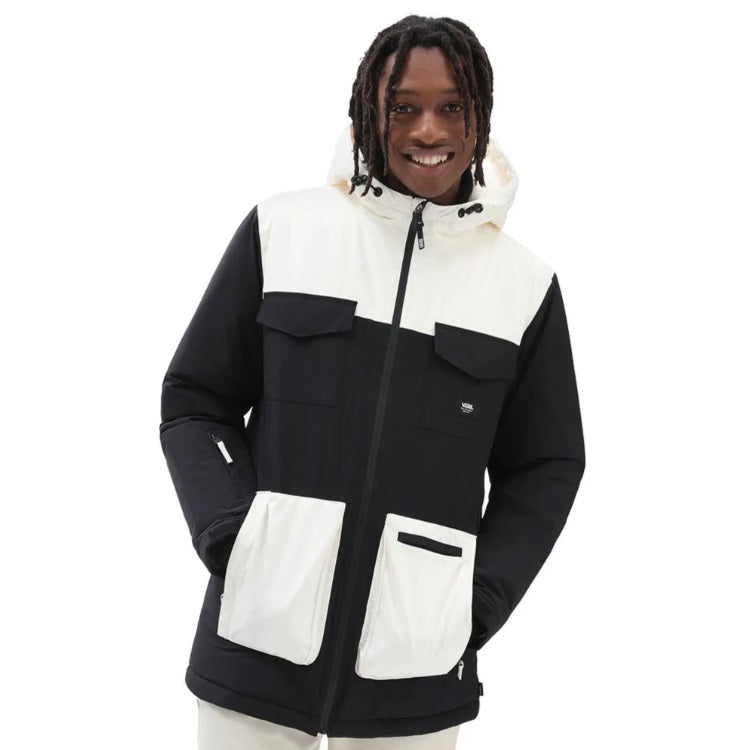 VANS CHAMARRA STREET OUTDOOR Negro / Blanco 2