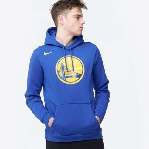 NIKE NBA GOLDEN STATE WARRIORS LOGO SUDADERA CON GORRA Azul 4