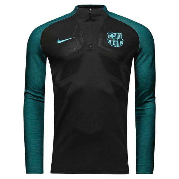 NIKE FC BARCELONA PLAYERS SUDADERA AEROSWIFT STRIKE DE ENTRENAMIENTO 2016/17 Negro 5