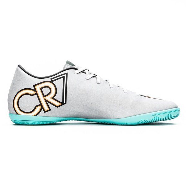 NIKE CR7 MERCURIAL VICTORY V CR IC ZAPATOS PARA FUTBOL SALA Plata 3