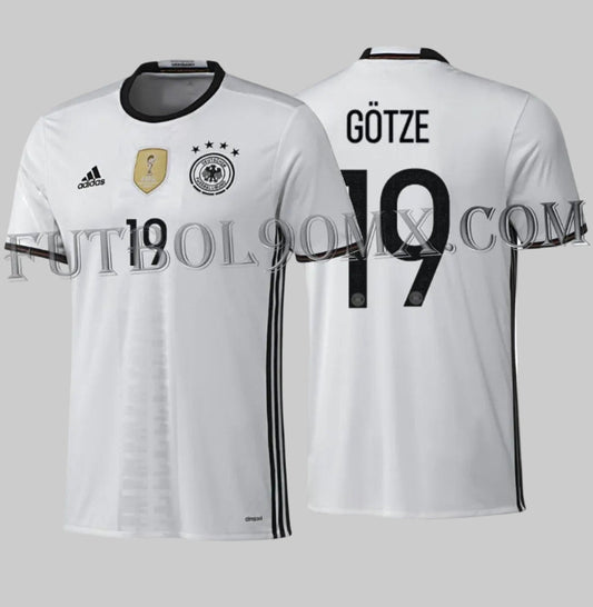 ADIDAS MARIO GOTZE ALEMANIA JERSEY DE CASA EURO 2016 1
