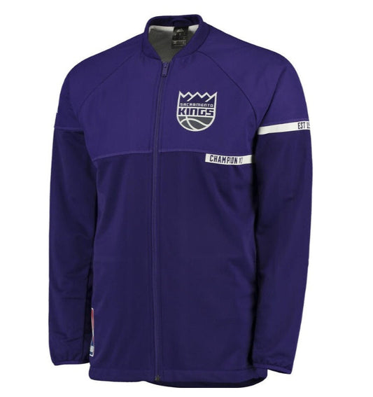 ADIDAS NBA SACRAMENTO KINGS AUTHENTIC ON COURT CHAMARRA DE CALENTAMIENTO TEAM ISSUE 1