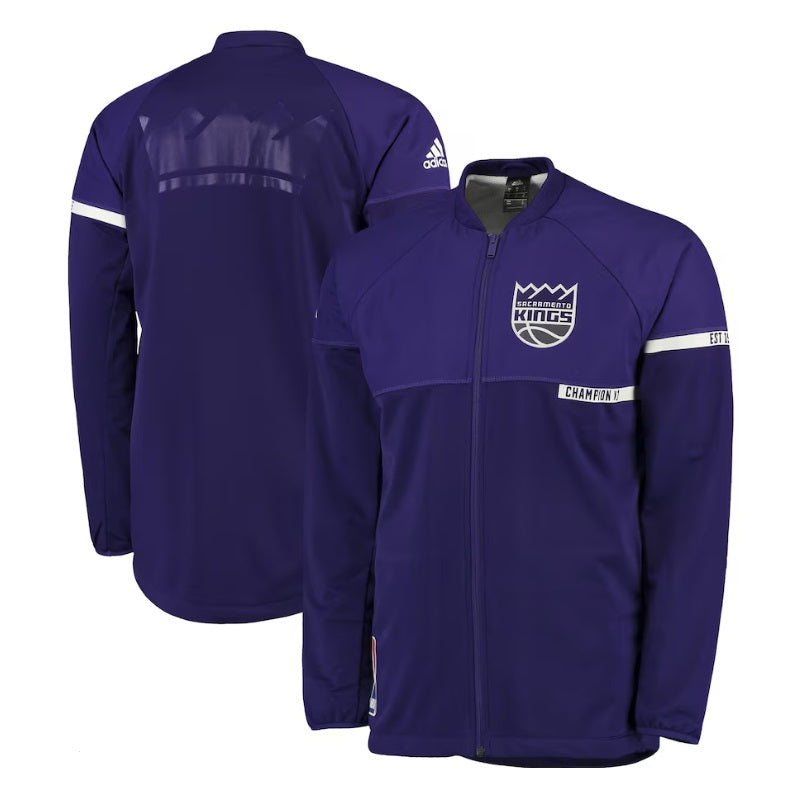 ADIDAS NBA SACRAMENTO KINGS AUTHENTIC ON COURT CHAMARRA DE CALENTAMIENTO TEAM ISSUE 4