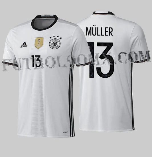 ADIDAS THOMAS MULLER ALEMANIA JERSEY DE CASA EURO 2016 1