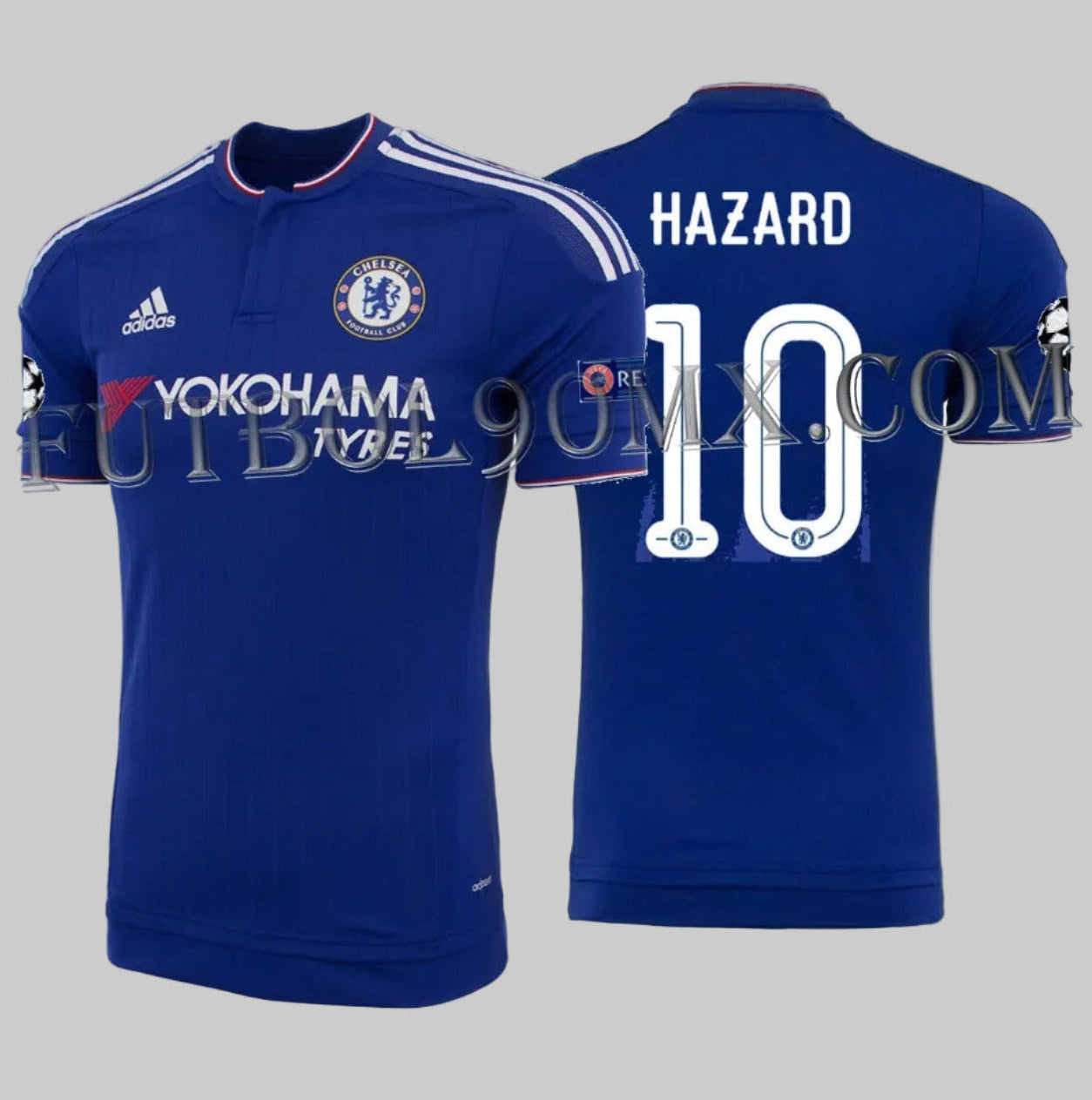 ADIDAS EDEN HAZARD CHELSEA FC ADIZERO JERSEY AUTÉNTICA MATCH DE CASA UEFA CHAMPIONS LEAGUE 2015/16 1