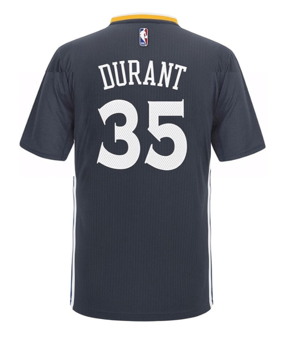 ADIDAS KEVIN DURANT GOLDEN STATE WARRIORS SWINGMAN JERSEY ALTERNATIVO Gris 2