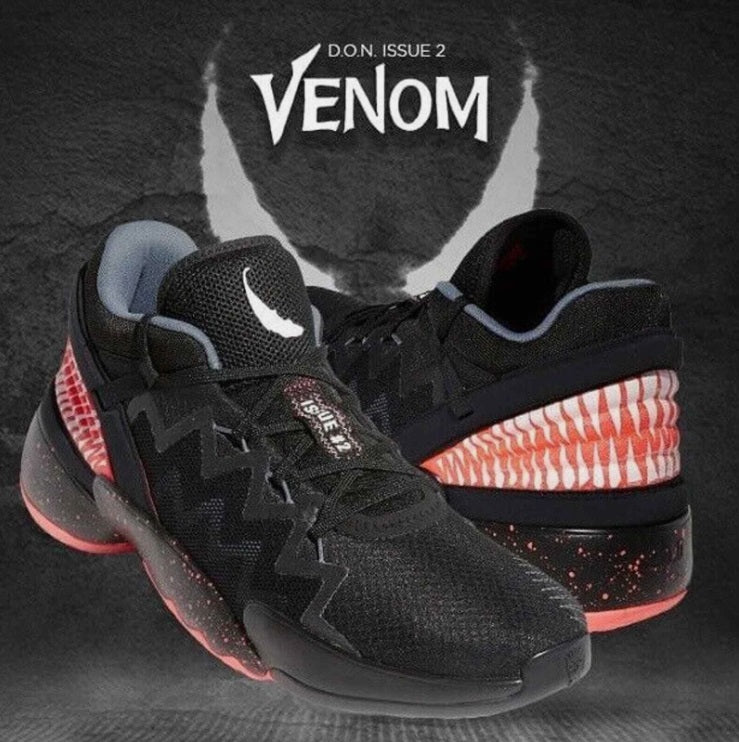 ADIDAS X MARVEL D.O.N. ISSUE 2 VENOM ZAPATOS DE BASKETBALL 13