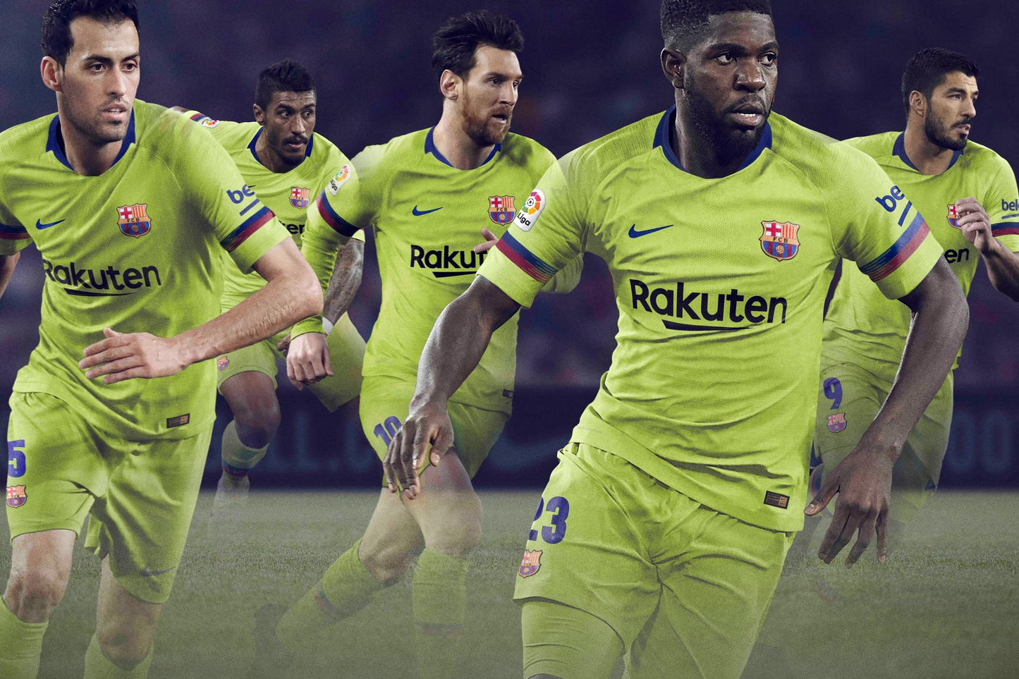 NIKE FC BARCELONA SHORTS DE VISITA 2018/19 5