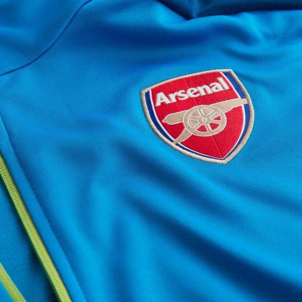 PUMA ARSENAL FC CHAMARRA ANTHEM T7 2014/15 Azul Metilo 5