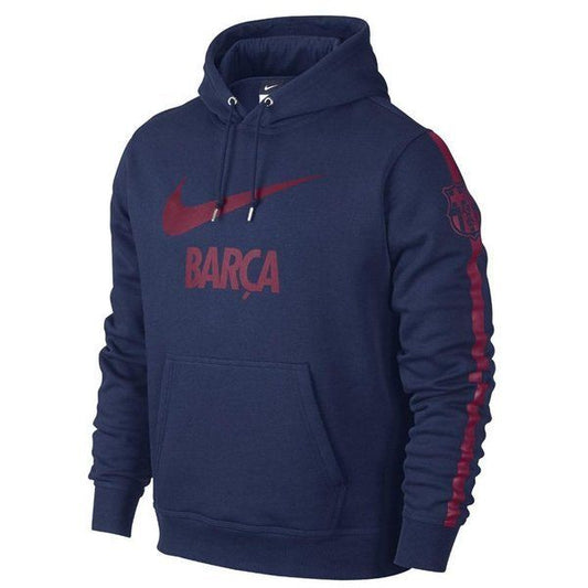 NIKE FC BARCELONA SUDADERA CORE CON GORRA 2014/15 Azul Marino 1