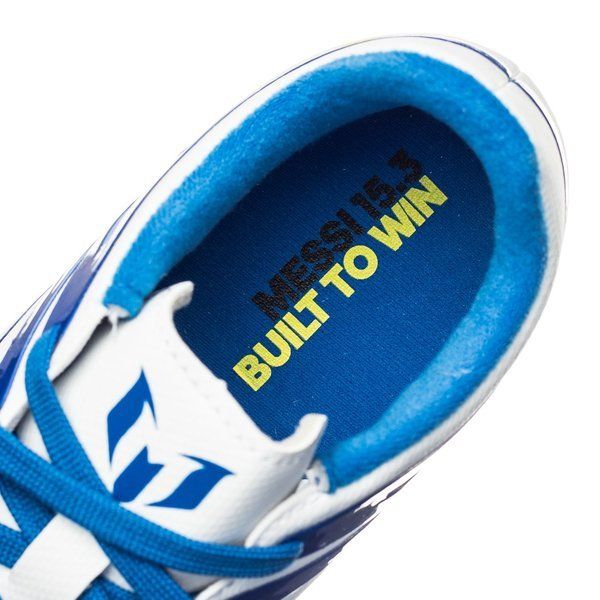 ADIDAS MESSI 15.3 TF ZAPATOS DE FUTBOL PARA CESPED ARTIFICIAL PARA NIÑOS Blanco 7