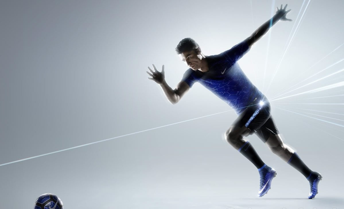 NIKE CR7 CRISTIANO RONALDO JERSEY DE ENTRENAMIENTO FLASH Azul 5