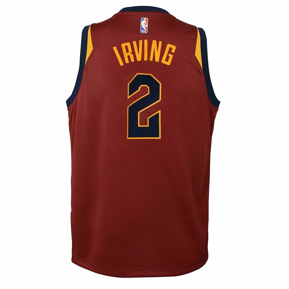 NIKE KYRIE IRVING CLEVELAND CAVALIERS SWINGMAN JERSEY EDICION ICON PARA NIÑO 3