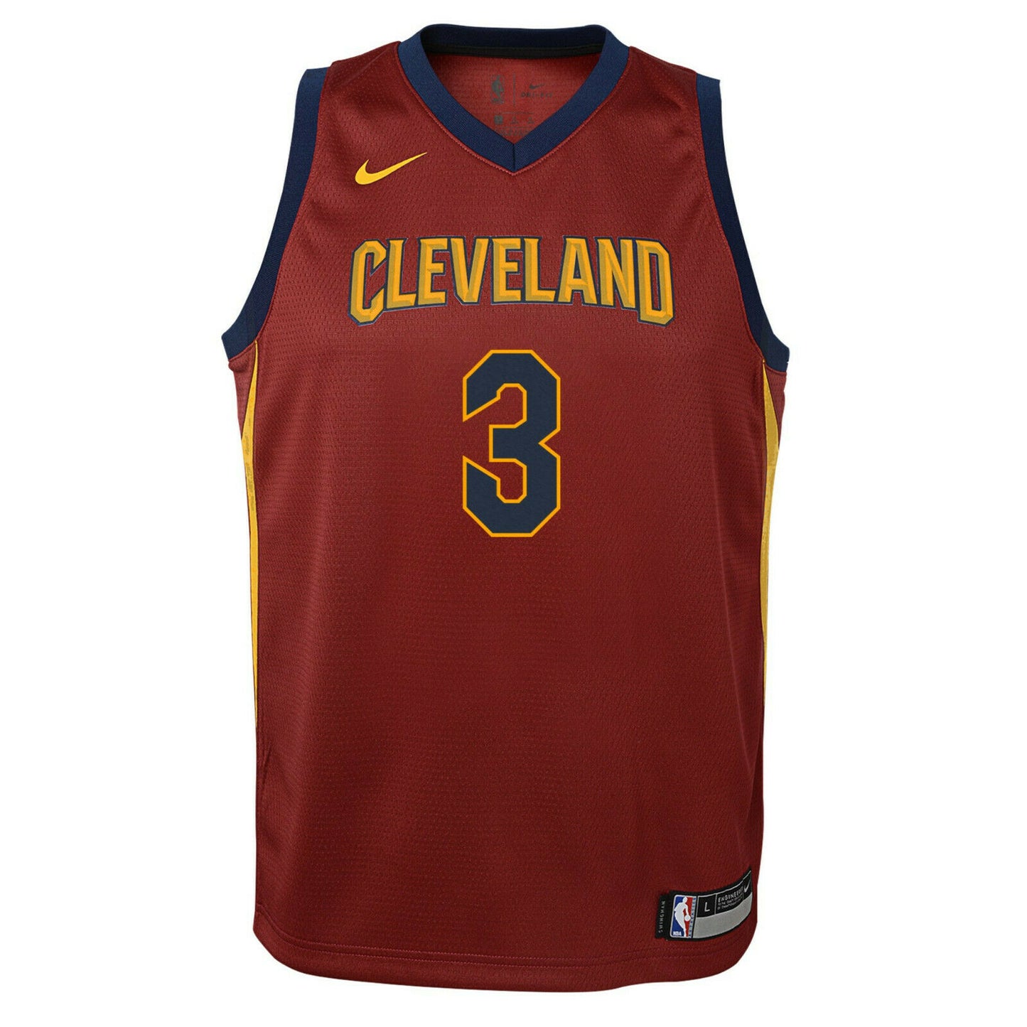 NIKE ISAIAH THOMAS CLEVELAND CAVALIERS SWINGMAN JERSEY EDICION ICON PARA NIÑO 3