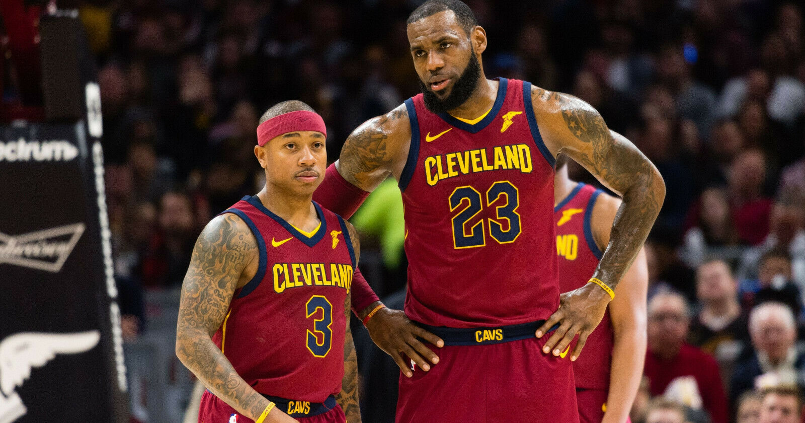 NIKE ISAIAH THOMAS CLEVELAND CAVALIERS SWINGMAN JERSEY EDICION ICON PARA NIÑO 5