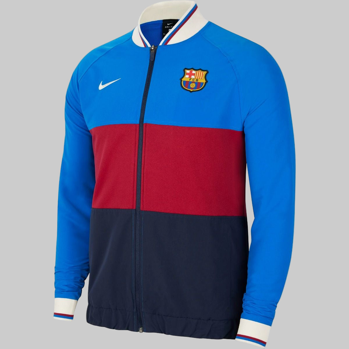 NIKE FC BARCELONA CHAMARRA TEJIDA I96 ANTHEM 2021/22 1