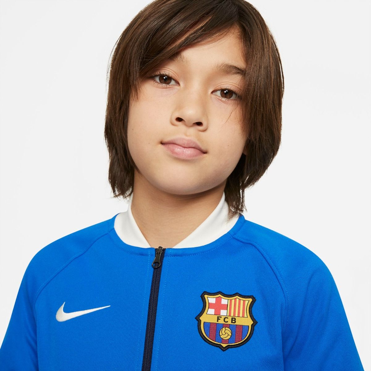 NIKE FC BARCELONA CHAMARRA ANTHEM I96 PARA NIÑO 2021/22 5