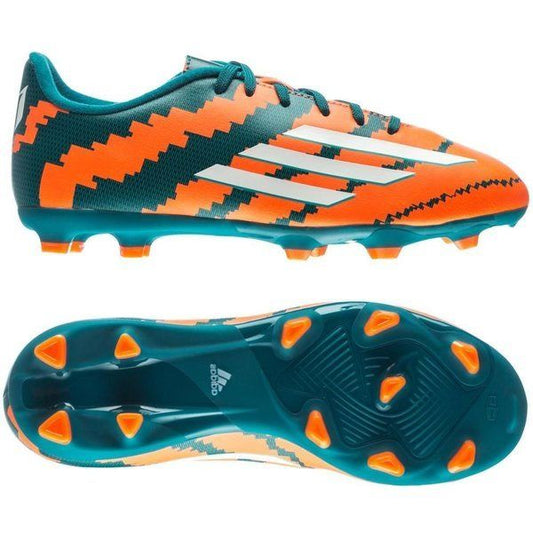 ADIDAS MESSI F10.3 FG ZAPATOS DE FÚTBOL PARA SUPERFICIE FIRME PARA NIÑOS Azul Turquesa 1