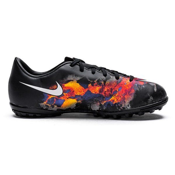 NIKE CR7 MERCURIAL VICTORY V TF ZAPATOS DE FUTBOL PARA CESPED ARTIFICIAL PARA NIÑO Negro 2