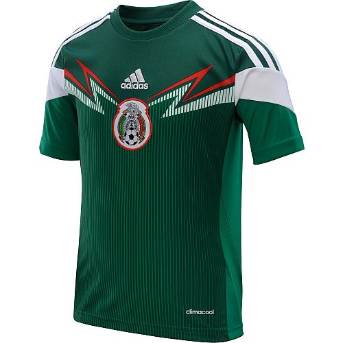 ADIDAS MÉXICO JERSEY DE CASA PARA NIÑOS COPA MUNDIAL FIFA 2014 3