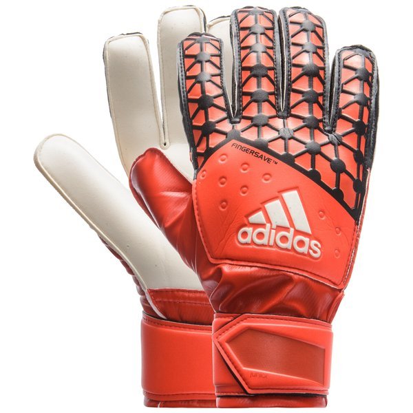 ADIDAS ACE FINGERSAVE GUANTES DE PORTERO PARA NIÑOS Rojo Solar 8