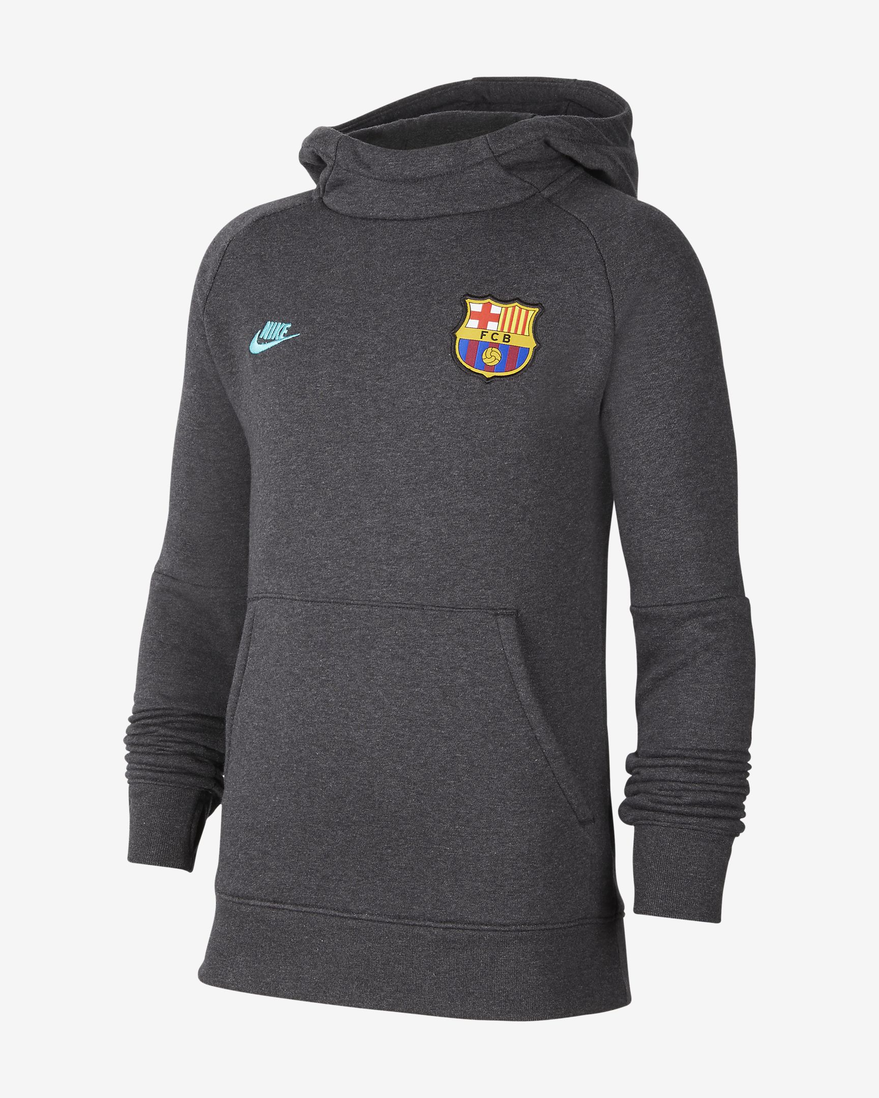 NIKE FC BARCELONA SUDADERA CON GORRA PARA NIÑOS 2019/20 3