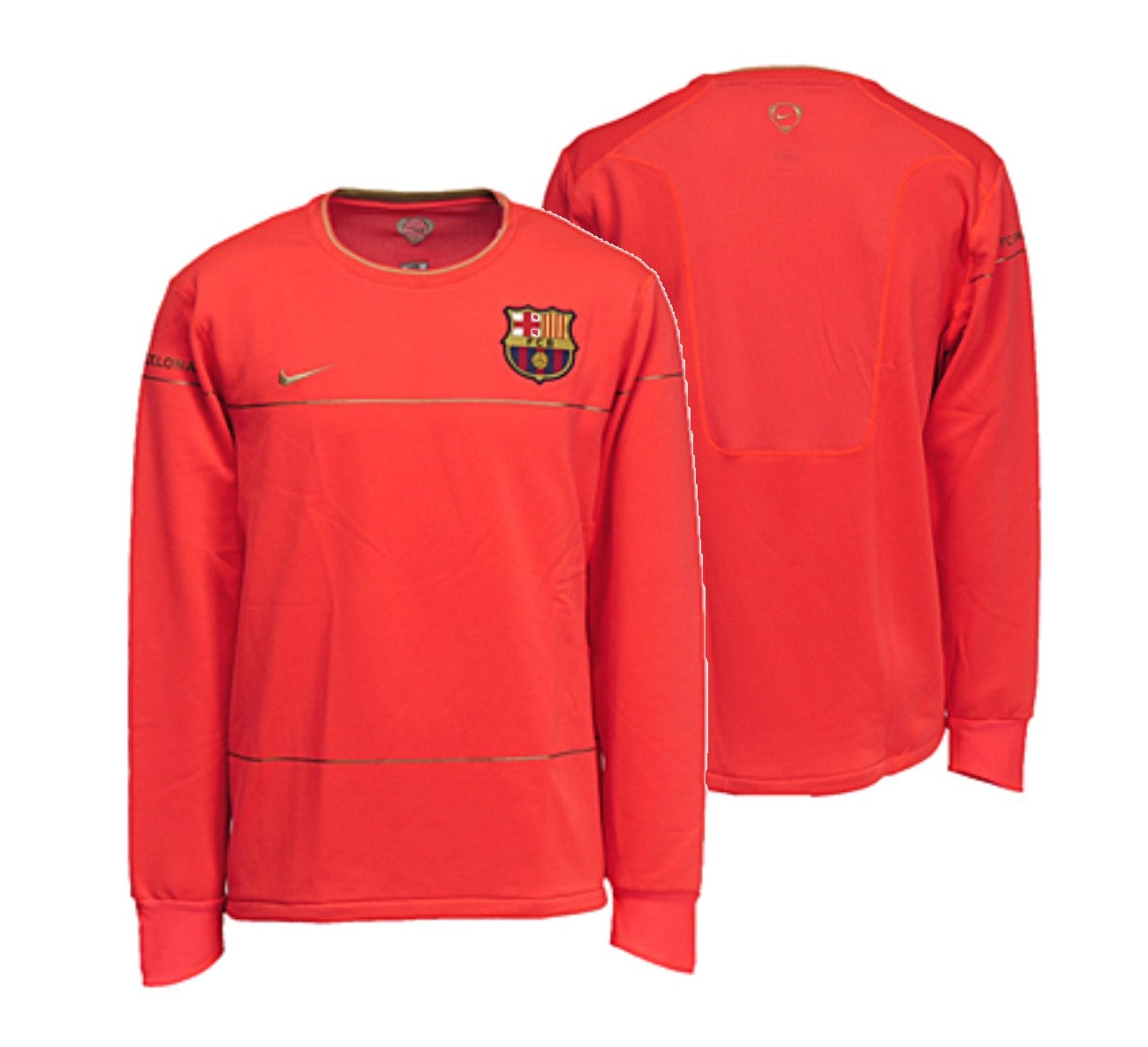 NIKE FC BARCELONA SUDADERA LIGERA DE ENTRENAMIENTO UEFA CHAMPIONS LEAGUE 2008/09 4