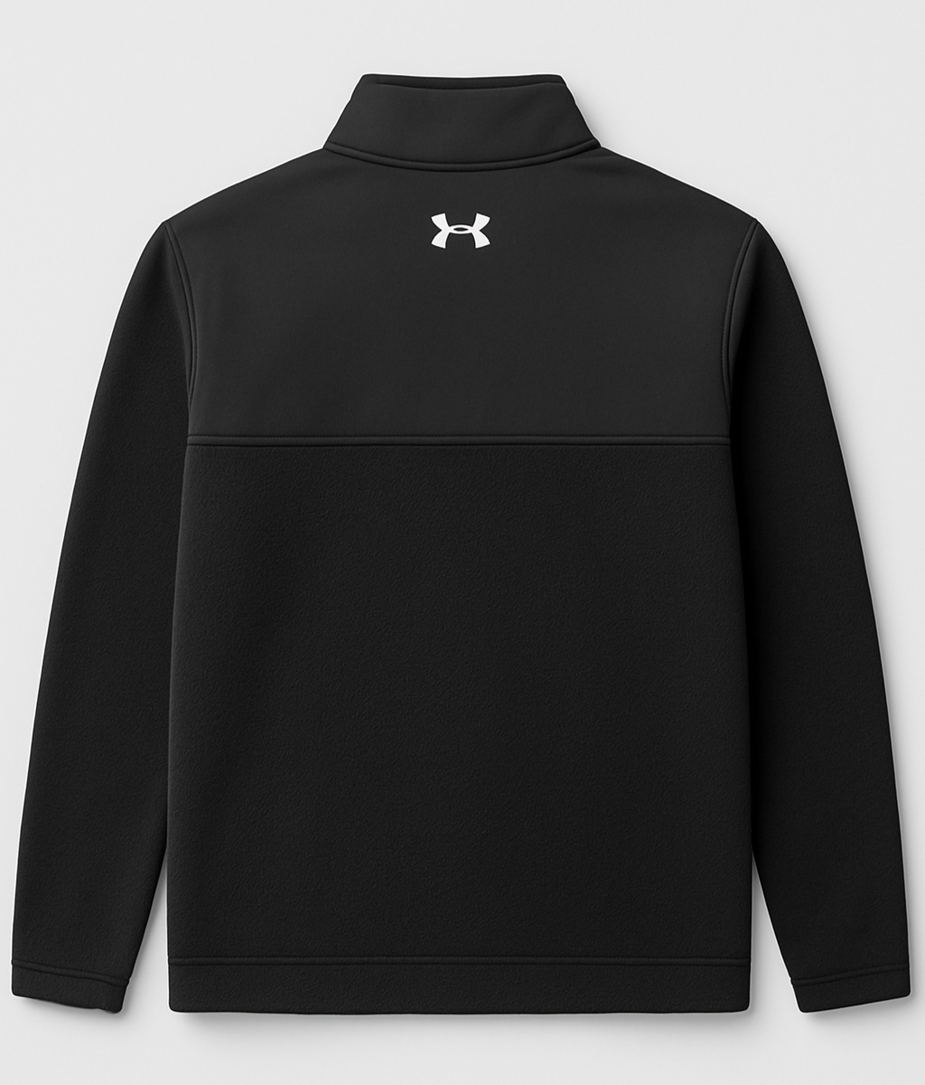 UNDER ARMOUR SUDADERA FLEECE DE 1/2 CIERRE PARA NIÑO Negro 2