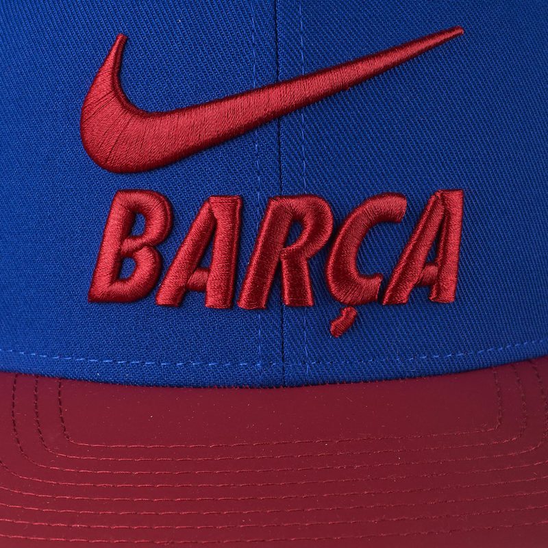 NIKE FC BARCELONA GORRA AJUSTABLE PRO PRIDE Azul Real Oscuro 3