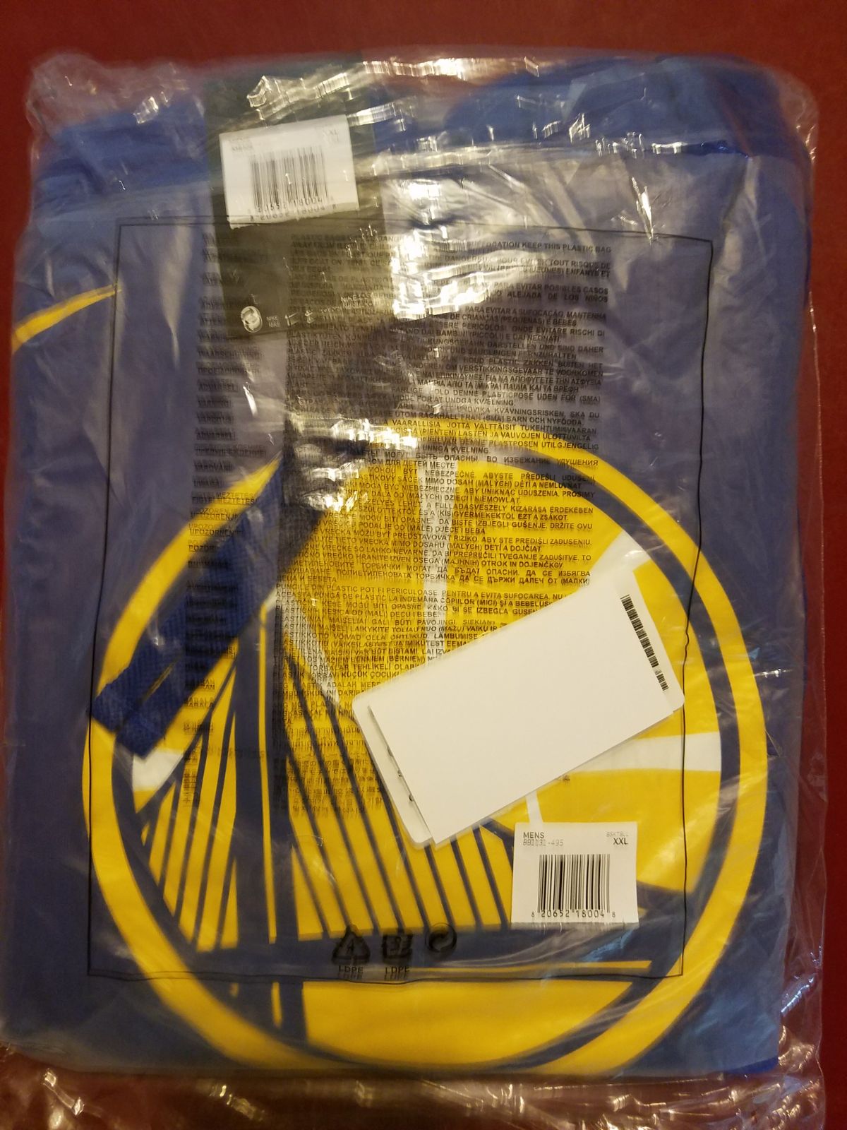 NIKE NBA GOLDEN STATE WARRIORS LOGO SUDADERA CON GORRA Azul 6