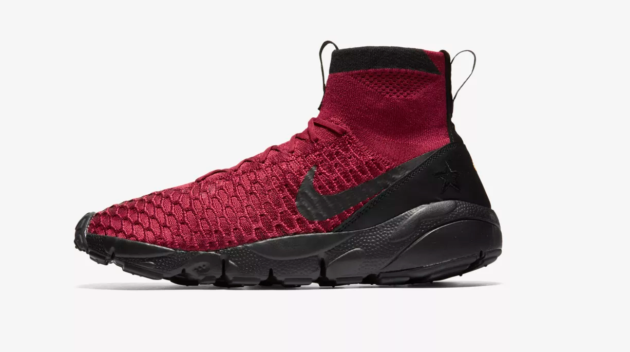 NIKE AIR FOOTSCAPE MAGISTA FLYKNIT FC ZAPATILLAS DE FÚTBOL LEISURE Rojo Team 2