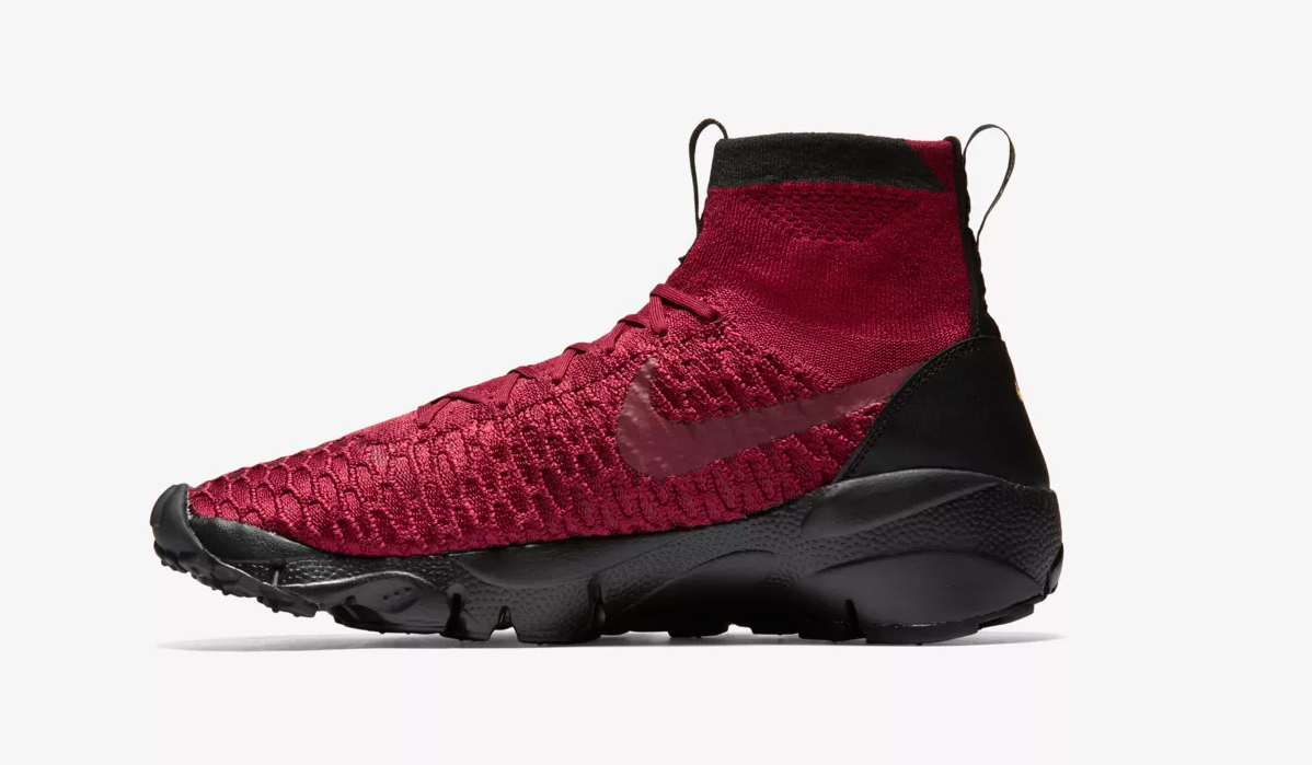 NIKE AIR FOOTSCAPE MAGISTA FLYKNIT FC ZAPATILLAS DE FÚTBOL LEISURE Rojo Team 4