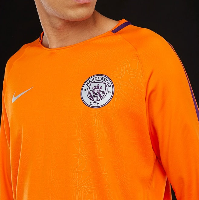 NIKE MANCHESTER CITY PLAYER ISSUE GK JERSEY DE ENTRENAMIENTO 2018/19 4